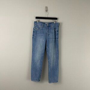 Madewell The Perfect Vintage Jeans Heart Patch Edition Atwater Wash Size 31